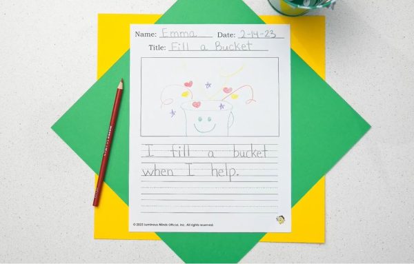 Primary Writing Paper and Template | Free | Luminous Minds