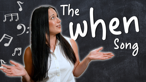 The When Song | Primary Classroom Sight Word Songs and Chants