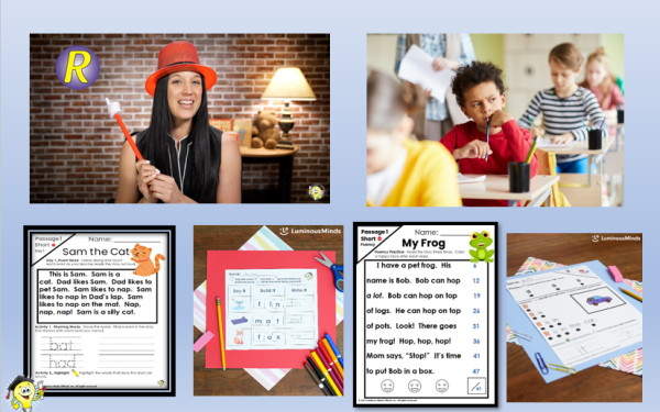 Science of reading aligned phonics activities and engaging printables for primary-aged students
