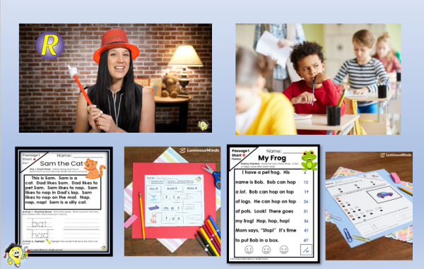Science of reading aligned phonics activities and engaging printables for primary-aged students