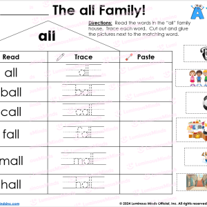 The All Family student worksheet_1