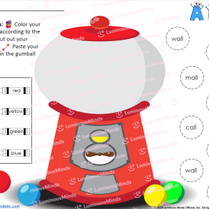 Words with _all Activity Page