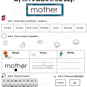 SIPPS-Aligned Plus Level Sight Word Bundle Pack Sight Word Mother